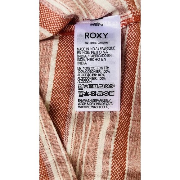NWT Roxy Paradise Calling Woven Poncho Hoodie Size S - Picture 3 of 10